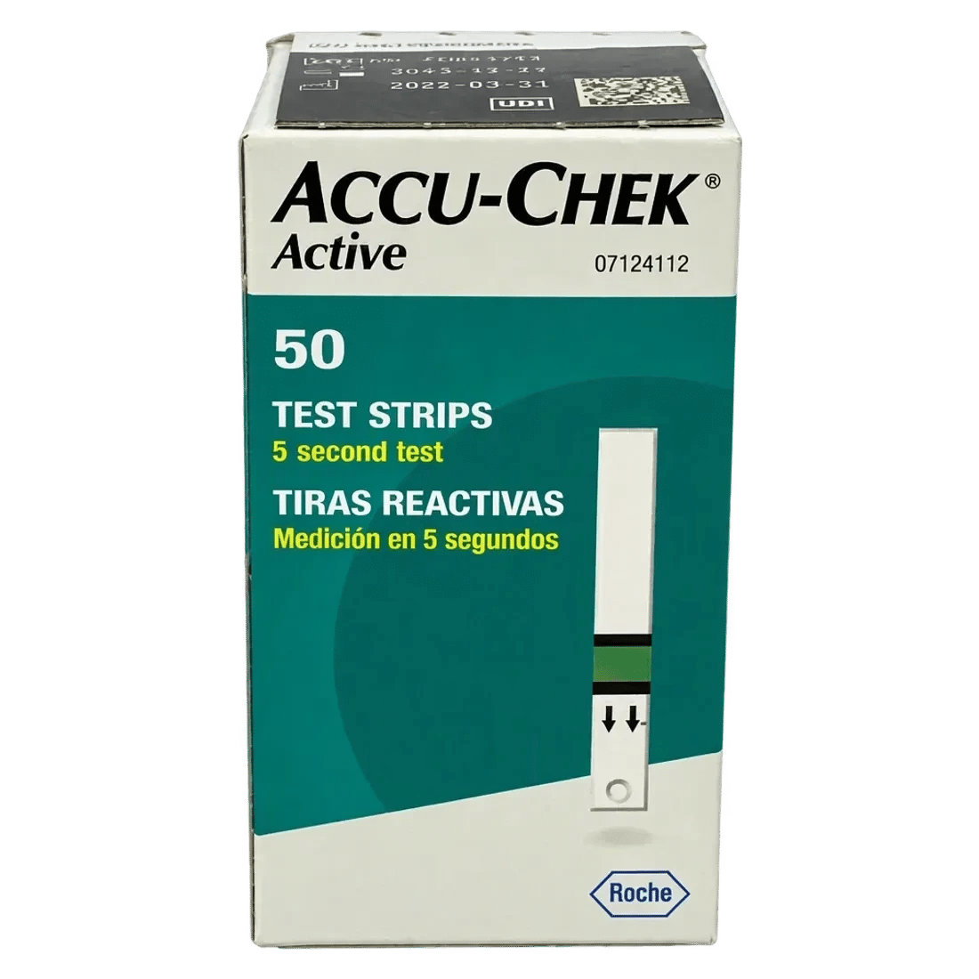 Accu-Chek Active Glucose Test Strips 50's
