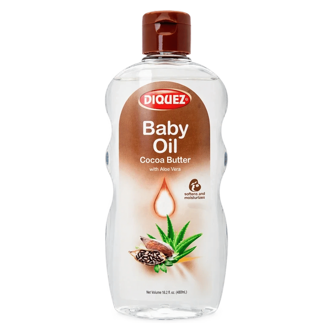 Diquez Baby Oil Cocoa But/Aloe 480ml