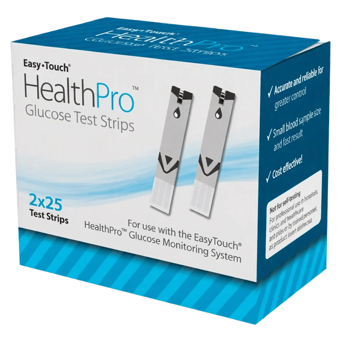 Easytouch Healthpro Glucose Test Strips 2x25's
