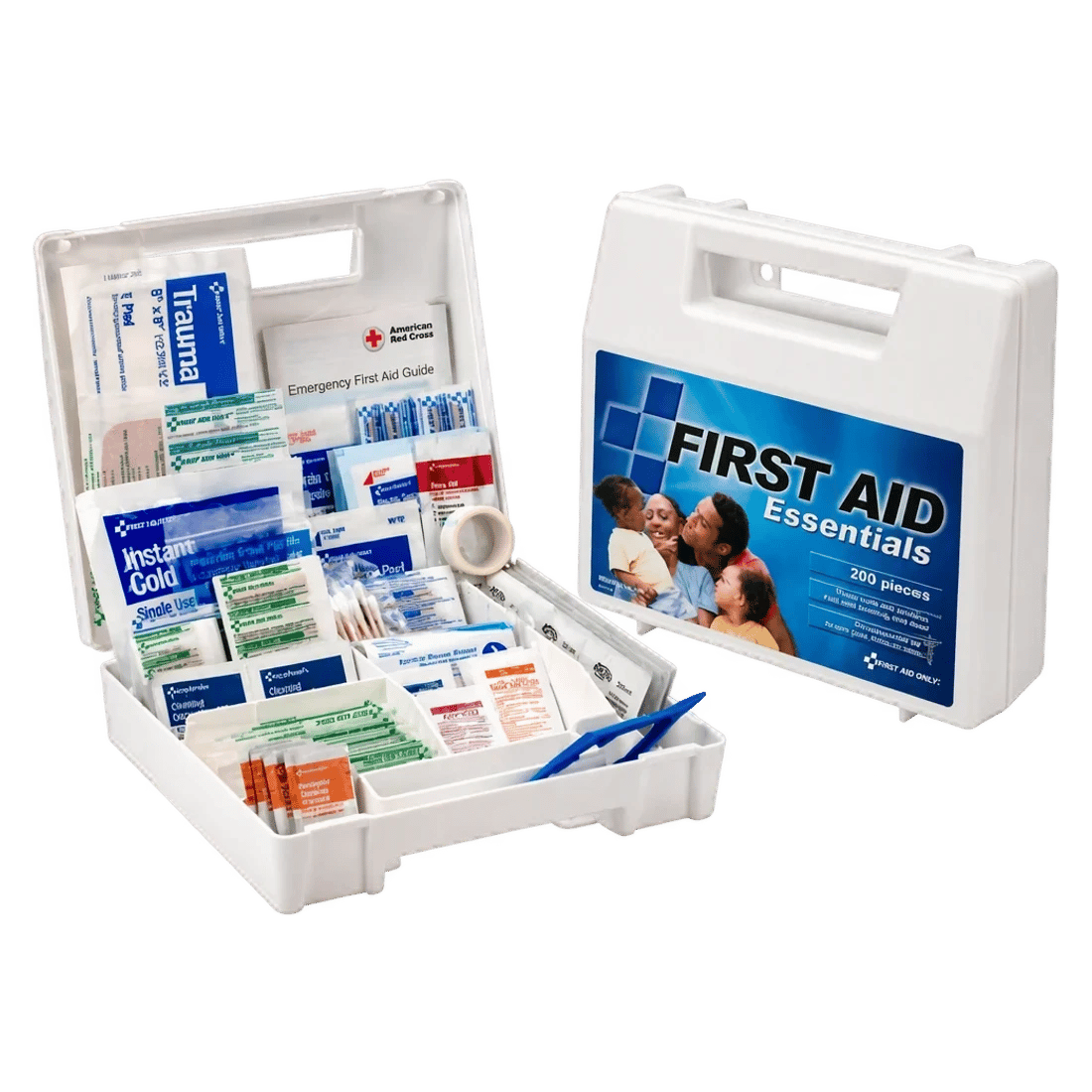 First Aid Essential Kit, 200 Pieces