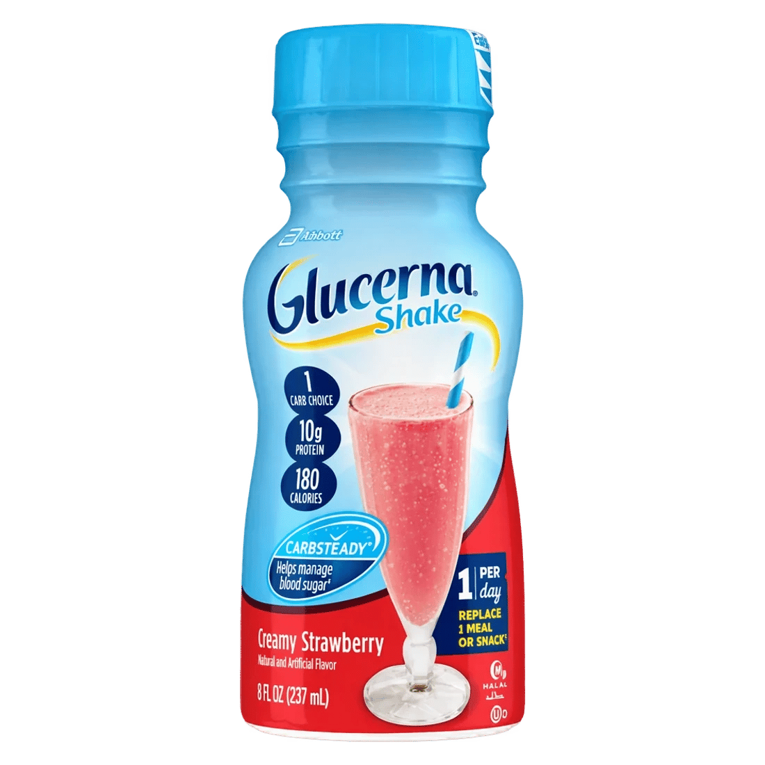 Glucerna Shake Strawberry 8oz
