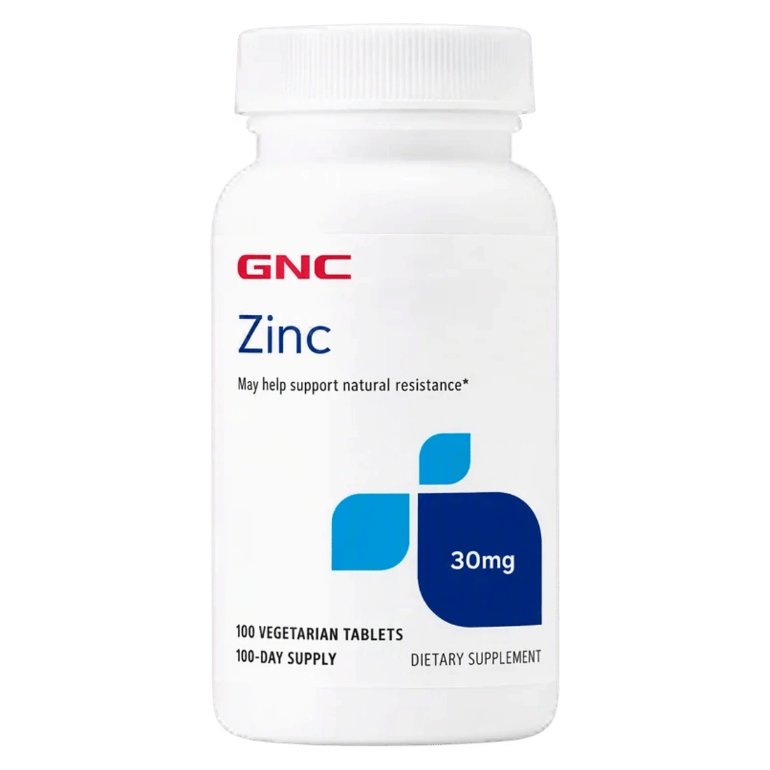 Gnc Zinc 30mg - 100 Vegetarian Tablets