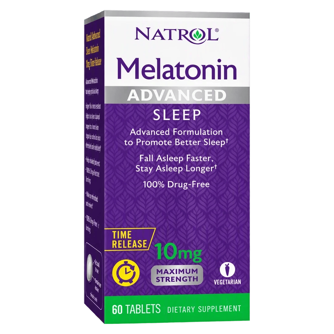 Natrol Melatonin Advance Time Release 10mg Tablets 60's