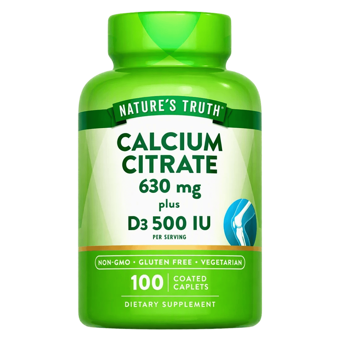 Nature's Truth Calcium Citrate With Vitamin D3; 100 Tablets