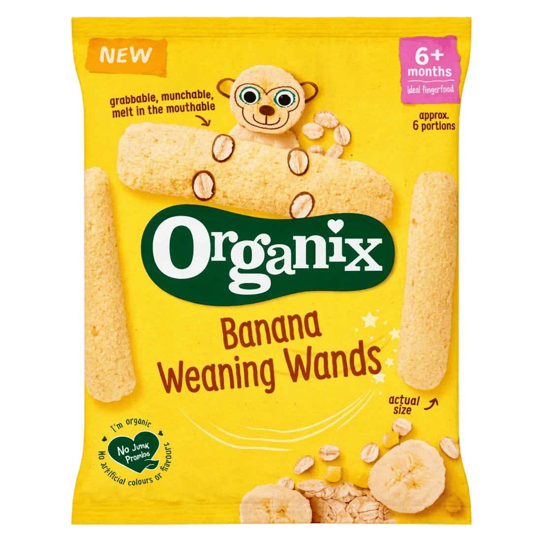 Organix Banana Weaning Wands