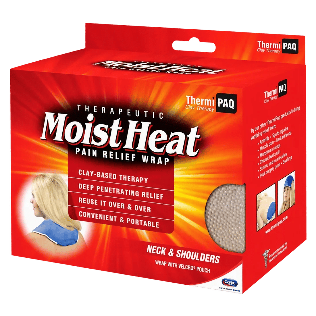 Thermipaq Moist Heat Pain Relief Neck Wrap